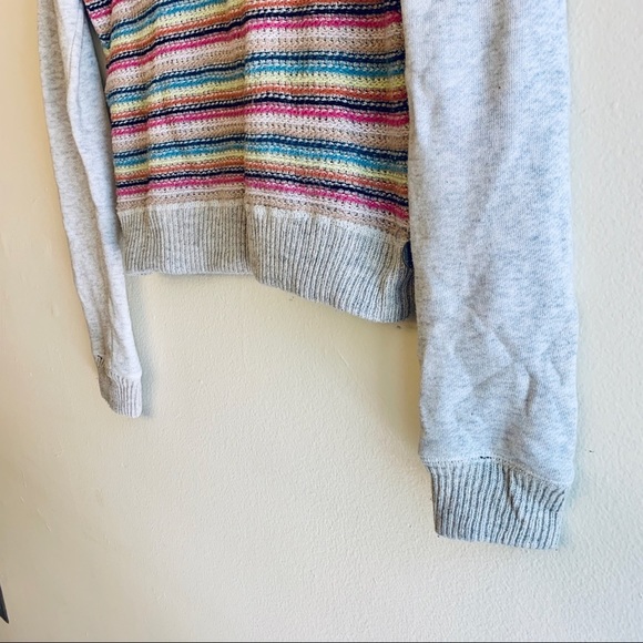 PACSUN Colorful Stripped Sweater Long Sleeve - Picture 2 of 6